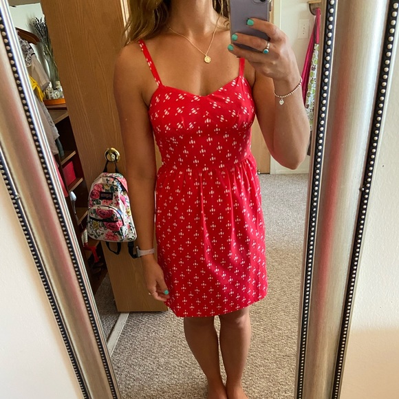 J. Crew Dresses & Skirts - J. Crew Red Cocktail Dress